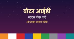 Read more about the article How to Check Voter ID Status Online: वोटर आईडी स्टेटस ऑनलाइन चेक करें