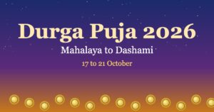 Read more about the article Durga Puja 2026 Dates: Mahalaya to Bijoya Dashami, Day by Day
