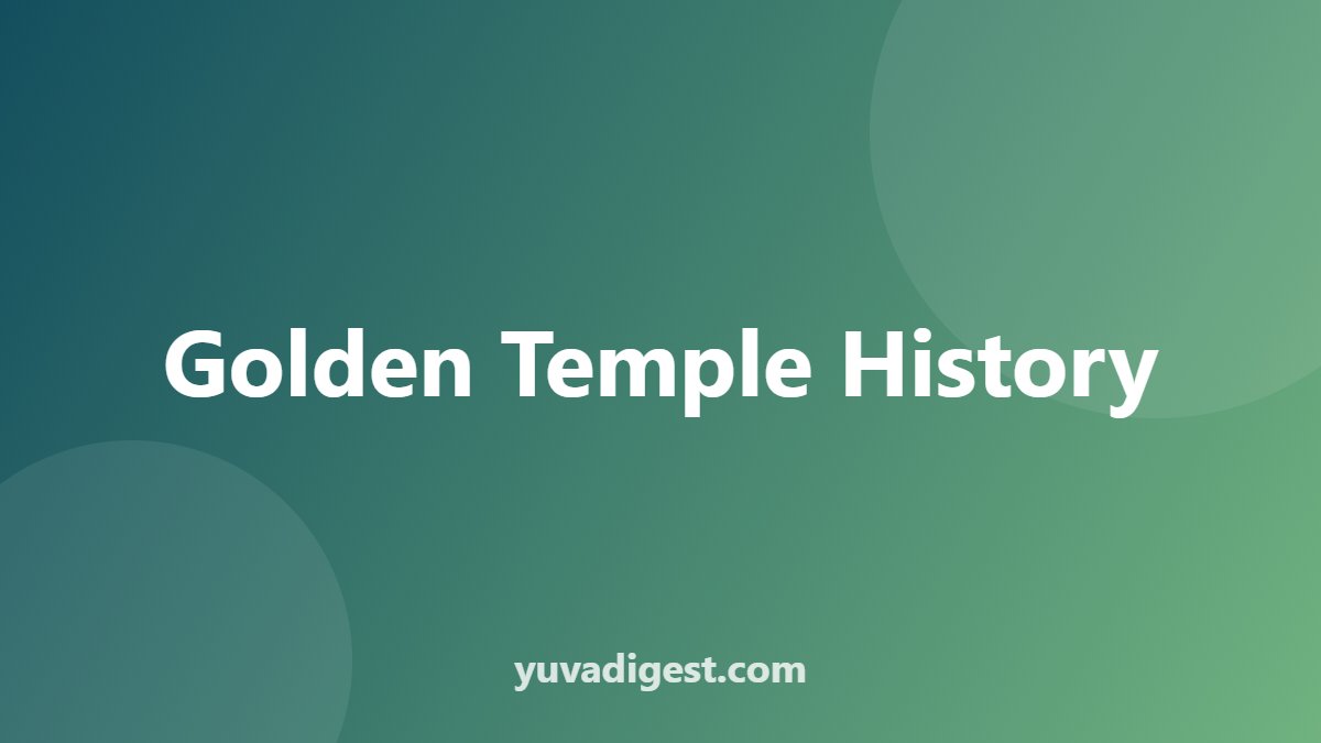 Golden Temple History