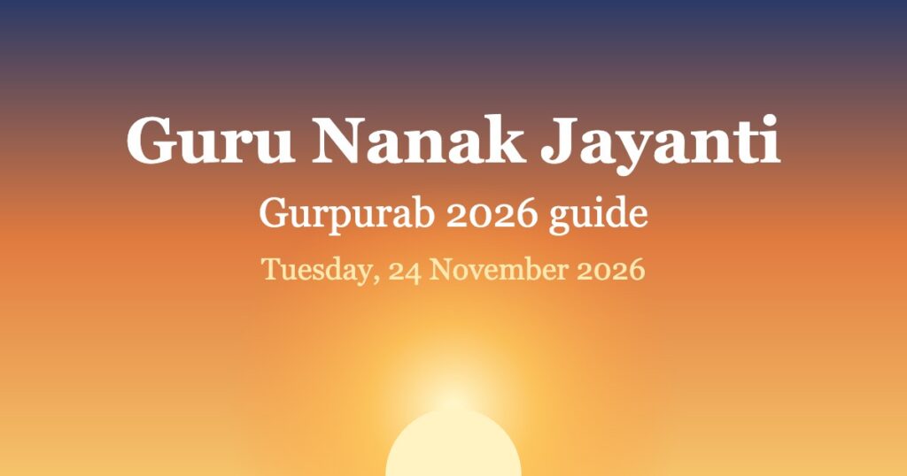Guru Nanak Jayanti 2026: Date, Gurpurab Celebrations and Teachings