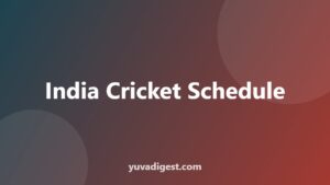 Read more about the article India Cricket Schedule 2026-27: All Upcoming Series