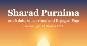 Read more about the article Sharad Purnima 2026: Date, Kheer Ritual, Kojagari Lakshmi Puja and Meaning