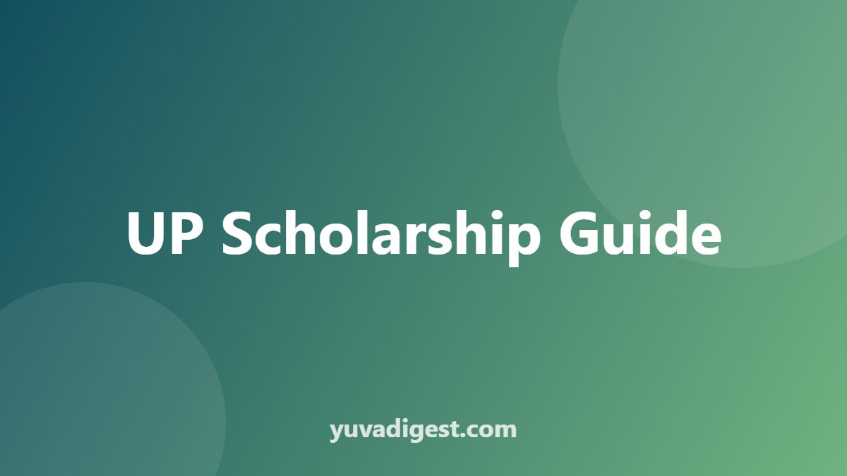 UP Scholarship Guide
