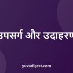 उपसर्ग किसे कहते हैं? प्रमुख उपसर्ग और उदाहरण