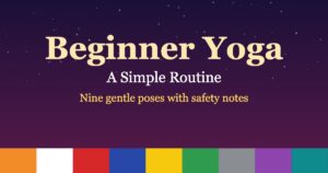 Read more about the article Yoga for Beginners: A Simple Routine
